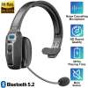 Trucker Bluetooth 5.3 Wireless Headset With Noise Cancelling Mic For Phones PC Trucker Bluetooth 5.3 Wireless Headset With Noise Cancelling Mic For Phones PC
