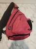 TUDEQU backpack Sling Bag Triangular Pink TUDEQU backpack Sling Bag Triangular Pink