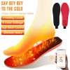 UP TO 16 HOURS Cuttable Bluetooth Heated Insoles Feet Heater Foot Winter Warmer