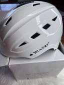 VELAZZIO Valiant Ski Helmet Snowboard Helmet - White M 22.4-23.2 inches