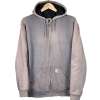 VTG Carhartt Faded Hoodie Rain Defender Rutland Thermal-Lined Zip-Front Size XL