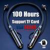 Wireless Bluetooth Neckband Headphones Mic Headset Stereo Earbuds Earphone Wireless Bluetooth Neckband Headphones Mic Headset Stereo Earbuds Earphone