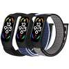 WNIPH Nylon Band Compatible with Xiaomi Mi Band 7/6/5/4/3, Soft Adjustable Sport Loop Wristband... WNIPH Nylon Band Compatible with Xiaomi Mi Band 7/6/5/4/3, Soft Adjustable Sport Loop Wristband...