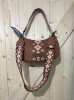 Wrangler Aztec Geometric Small Shoulder/Crossbody Bag Zip, Detachable Strap Wrangler Aztec Geometric Small Shoulder/Crossbody Bag Zip, Detachable Strap