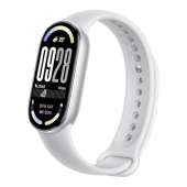 XIAOMI Mi Smart Band 10 (2025) Global Version - 1.72" AMOLED Display | 21 Days Battery Life | Touchscreen, Multi-Sport Tracker, Activity Tracker, Heart Rate Monitor | BT5.4 - (Glacier Silver)