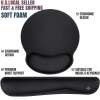 2 Piece Set Keyboard And Mouse Pad Wrist Rest, Silky Gel Memory Foam Wrist Rest 2 Piece Set Keyboard And Mouse Pad Wrist Rest, Silky Gel Memory Foam Wrist Rest