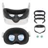 3PCS Face Cover Pad for Oculus Quest 3s - Widen Facial Interface Cool Ice Silk 3PCS Face Cover Pad for Oculus Quest 3s - Widen Facial Interface Cool Ice Silk