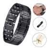 3x Strength Titanium Steel Magnetic Bracelet Arthritis Pain Relief Men/Size Tool 3x Strength Titanium Steel Magnetic Bracelet Arthritis Pain Relief Men/Size Tool