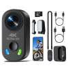 64GB 4K Mini Body Camera Anti-Shake Wearable Action Cam POV Hands-Free Vlogging 64GB 4K Mini Body Camera Anti-Shake Wearable Action Cam POV Hands-Free Vlogging