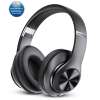Bluetooth Headphones Over Ear, 60 Hours Playtime Foldable Regular, Black Bluetooth Headphones Over Ear, 60 Hours Playtime Foldable Regular, Black