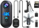 BOBLOV HD 4K Portable Police wearable Cam Mini Body Camera w/ Audio Record 64GB BOBLOV HD 4K Portable Police wearable Cam Mini Body Camera w/ Audio Record 64GB