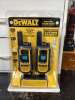 Brand New DeWALT 22-Channel Two Way Heavy Duty Radio Walkie Talkies DXFRS800 Brand New DeWALT 22-Channel Two Way Heavy Duty Radio Walkie Talkies DXFRS800
