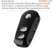 Camera Remote Control for iPhone with Zoom Shutter - Front/Rear Switch Page Camera Remote Control for iPhone with Zoom Shutter - Front/Rear Switch Page