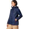 Columbia Arcadia II Rain Jacket Waterproof Blue Med (Breathable Packable Light)