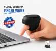 Finger Mouse, 2.4ghz Handheld Ergonomic Trackball Mouse Finger Mouse, 2.4ghz Handheld Ergonomic Trackball Mouse