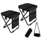 GMOX Pocket Chair 2/4PCS Collapsible Stool Chair Portable Folding Fishing Stool