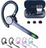 HEIBAS Bluetooth Headset, Wireless Earpiece with Mic for Work HEIBAS Bluetooth Headset, Wireless Earpiece with Mic for Work