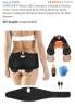 Hips Trainer ABS Stimulator Electronic Muscle Toner Smart Wearable Butt Lifting Hips Trainer ABS Stimulator Electronic Muscle Toner Smart Wearable Butt Lifting
