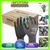 Kebada W1 Safety Work Gloves, 50 Pairs, PU Coated
