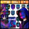 LED Light Up Mask with Gesture Sensing - Cool Kids' Toys & Gifts for Boys LED Light Up Mask with Gesture Sensing - Cool Kids' Toys & Gifts for Boys