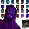 LED Mask with Gesture Sensing for Kids/Men/Women Halloween Mask LED Mask with Gesture Sensing for Kids/Men/Women Halloween Mask