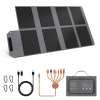 MHPOWOS 80W Solar Panel Mini Foldable Solar Panel with USB Outputs for Backpack MHPOWOS 80W Solar Panel Mini Foldable Solar Panel with USB Outputs for Backpack