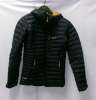 Rab Men's Microlight Alpine 700-Fill Down Hooded Puffer Jacket Beluga USED