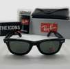 Ray-Ban Original Wayfarer Classic Black Polarized Sunglasses RB2140 901/58 50mm