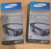 Samsung 3D Active Glasses SSG-3100GB Lot Of 2 New But Open Box