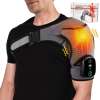 Shoulder Heating Pad with Massage, Cordless Heated Shoulder Wrap for Pain Relief Shoulder Heating Pad with Massage, Cordless Heated Shoulder Wrap for Pain Relief
