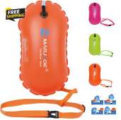 Swim Buoy - Pull Buoy for Open Water,Lightweight and Brightly Colored