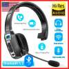 Trucker Bluetooth 5.2 Wireless Headset With Noise Cancelling Mic For Phones PC Trucker Bluetooth 5.2 Wireless Headset With Noise Cancelling Mic For Phones PC