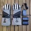 Volt Heated Snow Gloves Women's Small Leather 2 Batteries 1 Charger TESTED