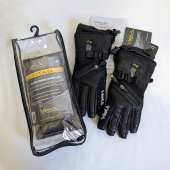 Volt TITAN 7V Rechargeable Leather Heated Gloves Winter Ski Snow Women's Large