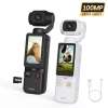 W&O 1080P Mini Body Camera Portable 1.9'' Rotatable Screen & Webcam Vlogging Cam W&O 1080P Mini Body Camera Portable 1.9'' Rotatable Screen & Webcam Vlogging Cam