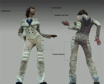 Pacer Suit Makes Music with Movement 8