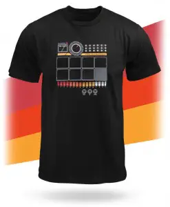 ThinkGeek Electronic Drum Machine Shirt 14