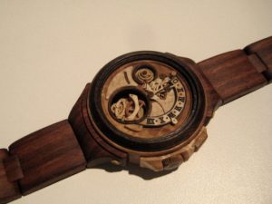 This Beautiful Timepiece is Made Exclusively From Wood 1