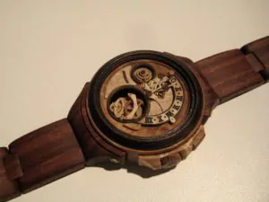 This Beautiful Timepiece is Made Exclusively From Wood 14