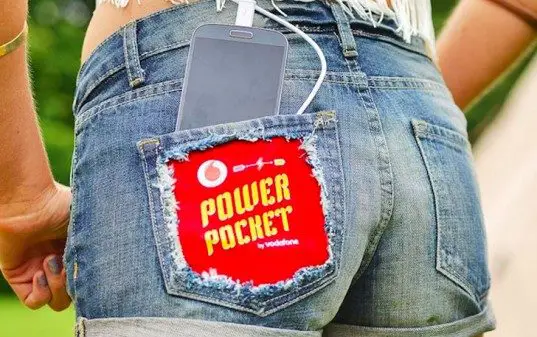 Vodaphone Creates Shorts That Use Body Heat to Charge Your Phone 2