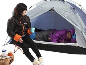 Camping Coat Converts to Sleeping Bag 1