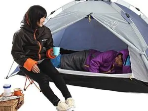 Camping Coat Converts to Sleeping Bag 10
