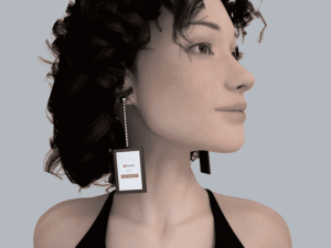 Video Earrings - Turning Your Ears Into Video Screens 1
