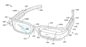 Google Patent Allows For Glass To Be Mounted On Normal Glasses 13