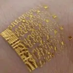 This Swank Gold Tattoo Monitors Your Body Temperature 10