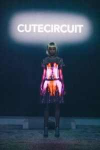 CuteCircuits Lights Up Fashion Week With an LED-Enabled Miniskirt 8