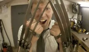Guy Makes Real-Life Wolverine Claws and Magneto Boots 1 Guy Makes Real-Life Wolverine Claws and Magneto Boots 1