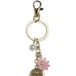 Gold Flower Keychain Personal Safety Device 5