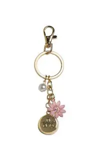 Gold Flower Keychain Personal Safety Device 1