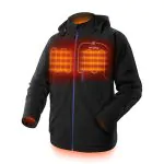 ORORO Men's Soft Shell Heated Jacket W/Hood 17 ORORO Men's Soft Shell Heated Jacket W/Hood 14